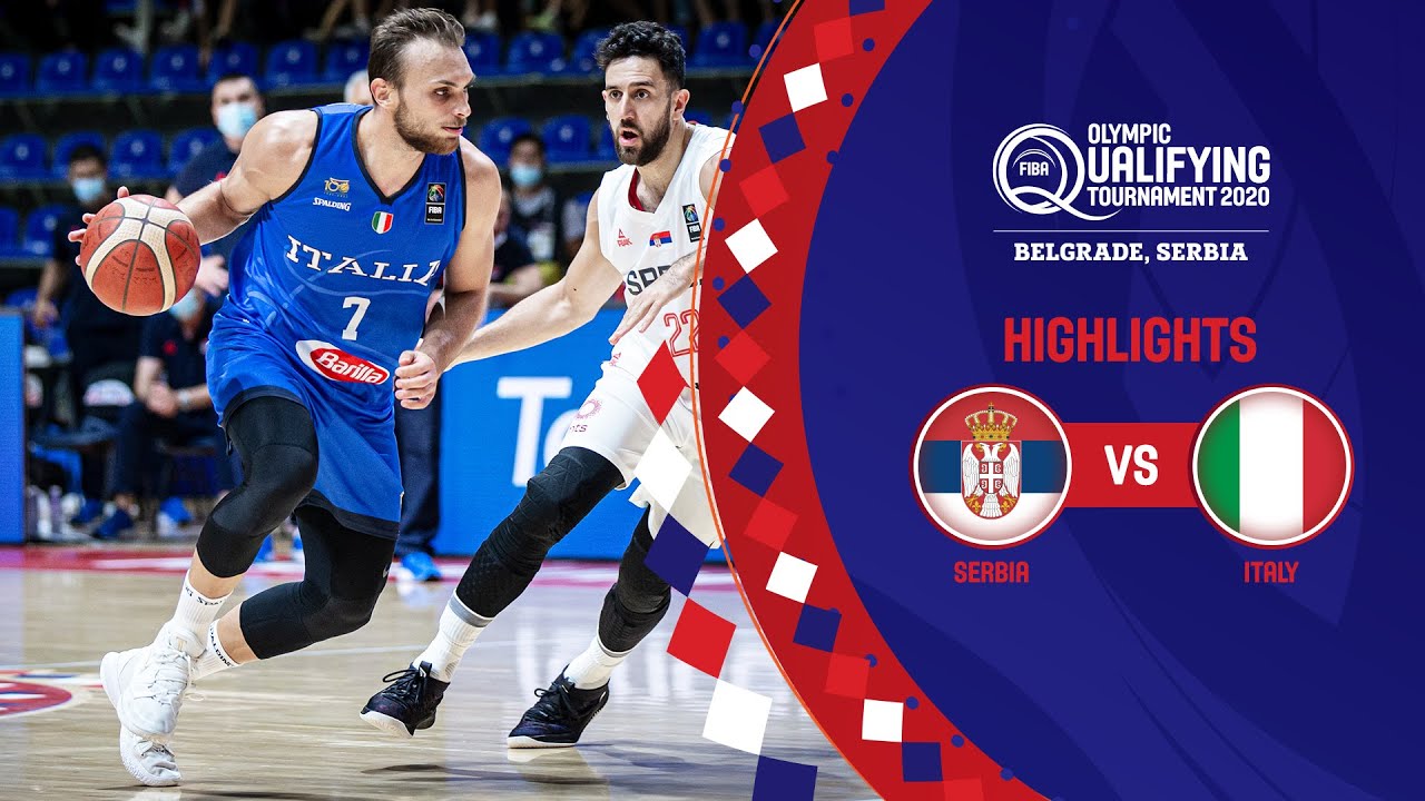 Serbia - Italy | Finals | Full Highlights - FIBA Olympic Qualifying Tournament 2020