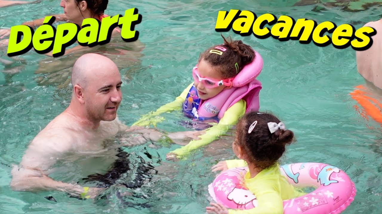 VLOG - Départ en VACANCES à CENTER PARCS  ROOM TOUR - PISCINE