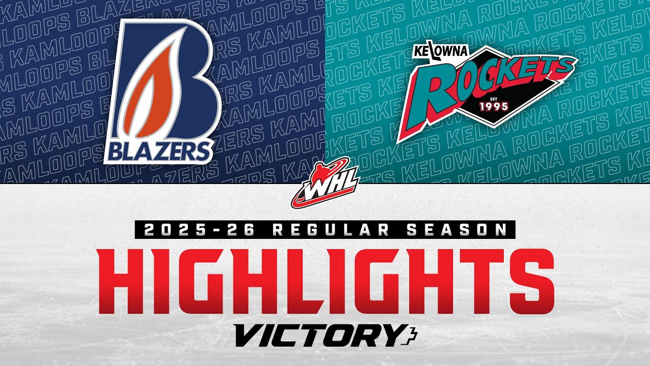 Kamloops Blazers at Kelowna Rockets 01/02 | WHL Highlights 2025-26