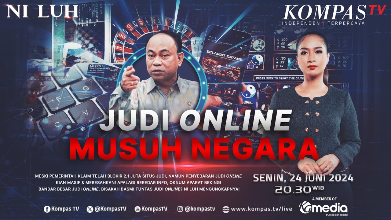 LIVE - Blakblakan Menkominfo! Kantongi 4 Nama Pemain Besar Judi Online, Siapa Saja? | NI LUH