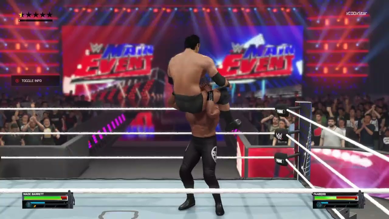 Faarooq vs Wade Barrett - WWE 2K25 (Main Event)