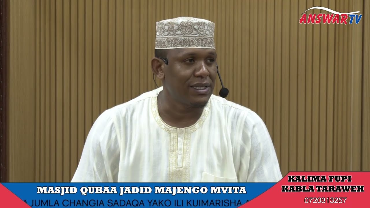 SABABU YA NAFSI KUPATA TAZKIA ||SHEIKH ALI ABUBAKAR