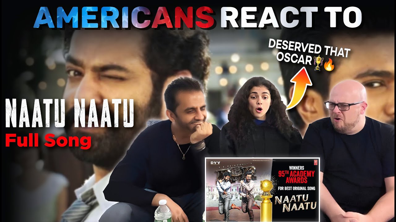 Naatu Naatu Full Video Reaction by New Yorkers | RRR Song | NTR x Ram Charan