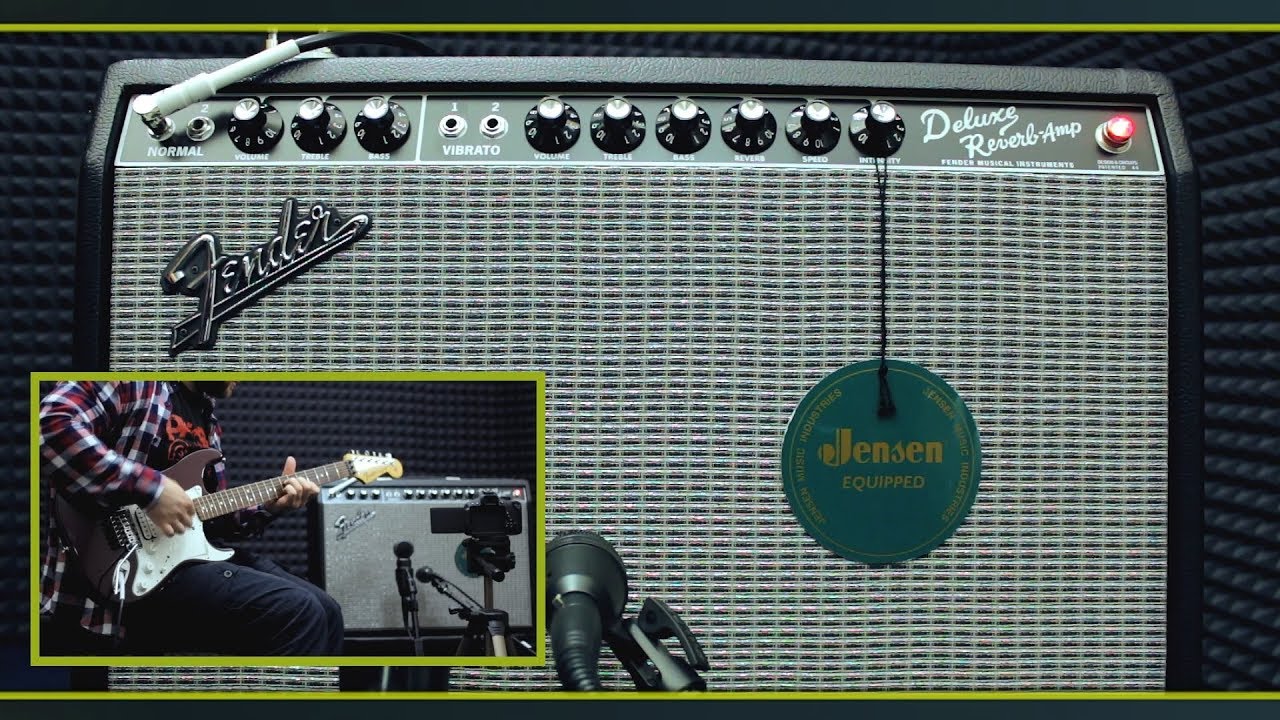 Ламповый комбоусилитель Fender 65 Deluxe Reverb