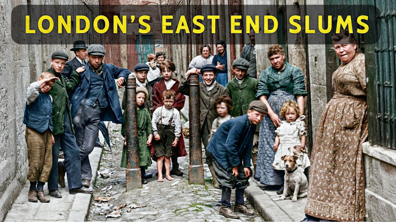 How To Survive in Victorian London's Brutal East End Slums? (AI Reconstruction)