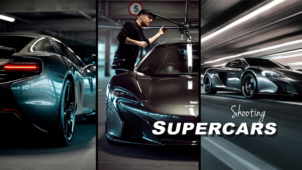 Как фотографировать автомобиль - McLaren 650S!!