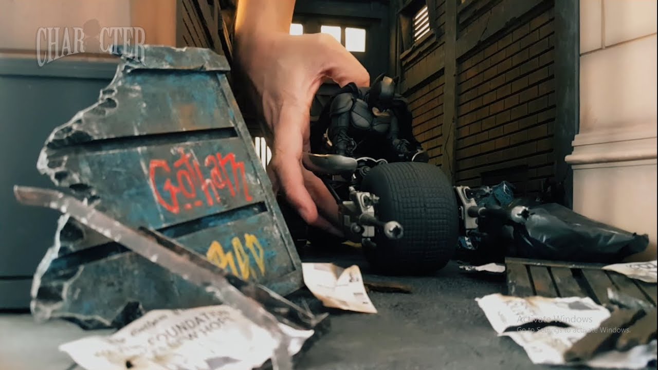 Batman Chase Joker Diorama ( use headphones for best experience )