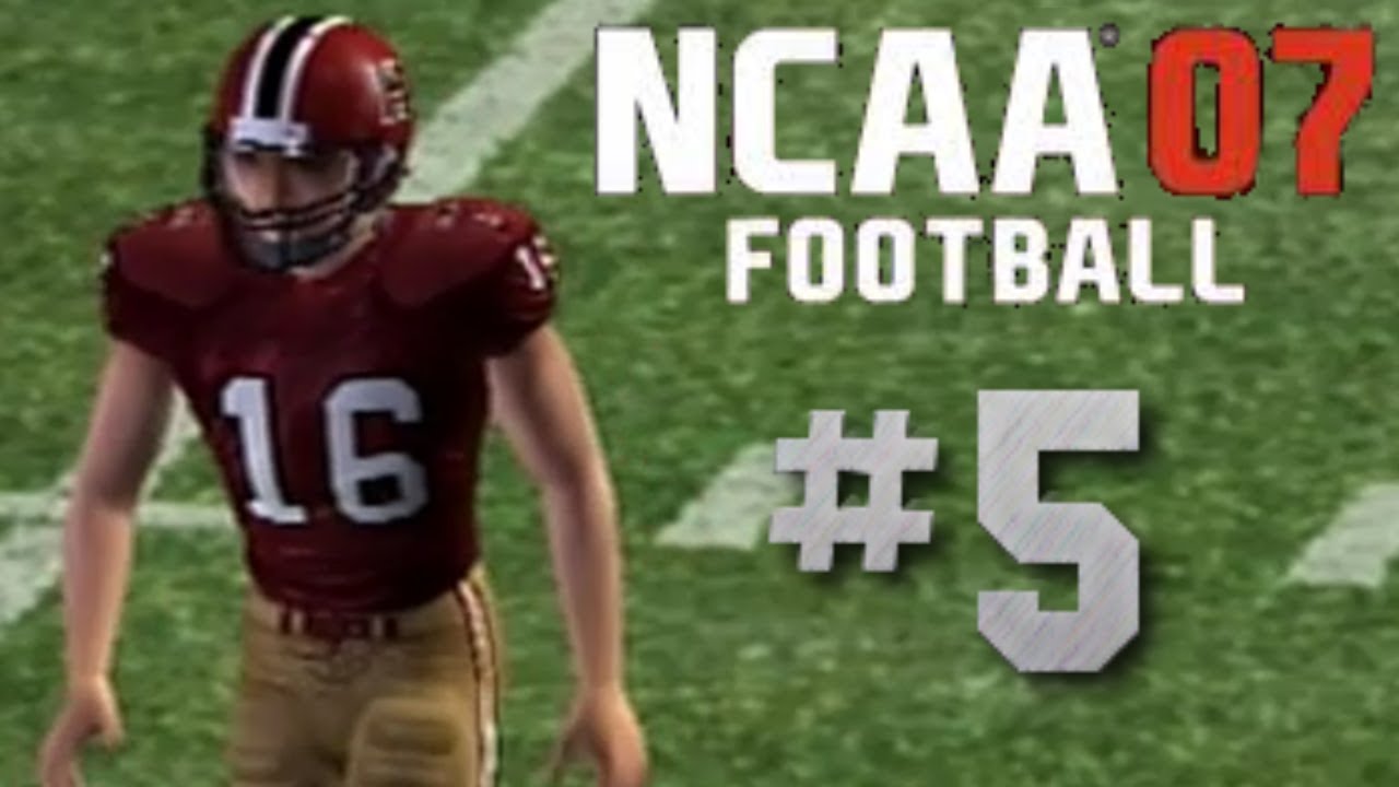 NCAA Football 07 PS2 Gameplay Harvard Crimson Ep.5 (vs 1AA East)