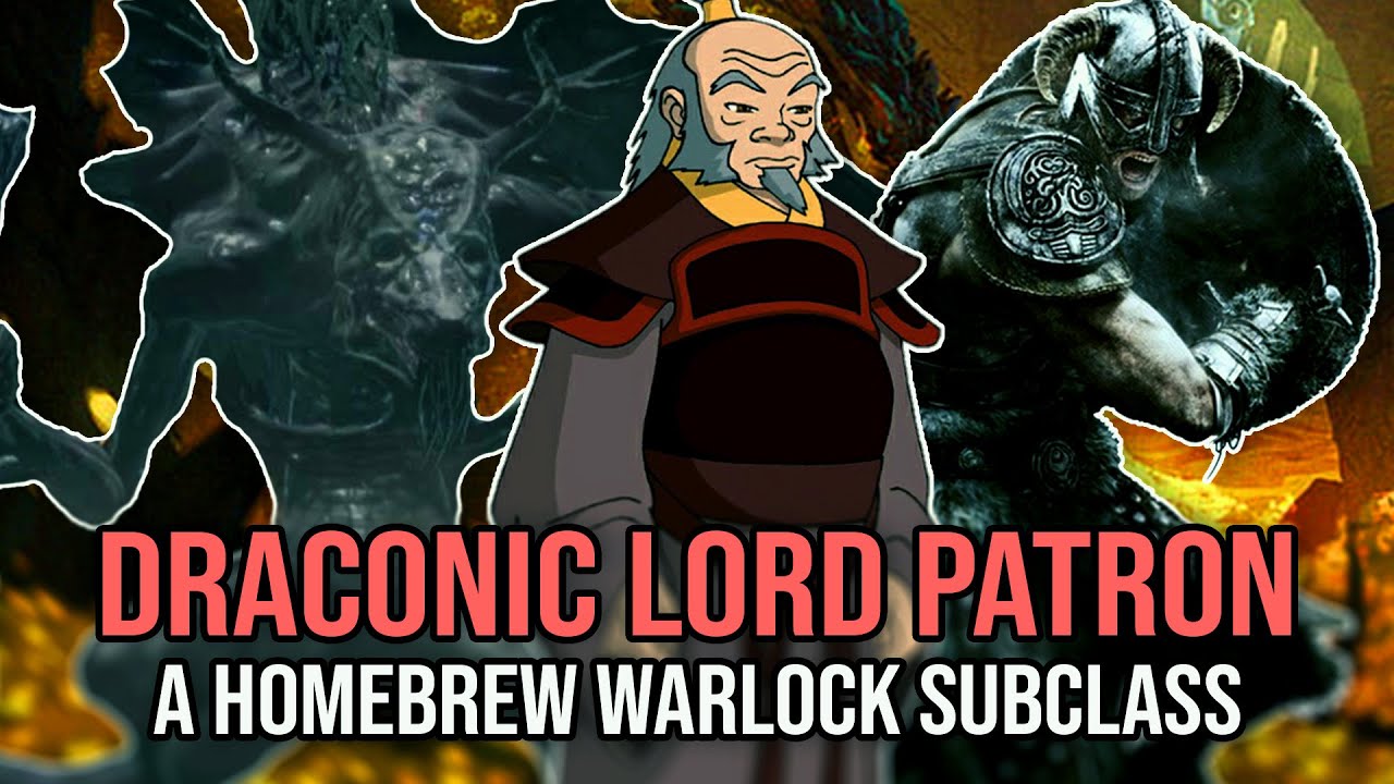 Finally, a DRAGON WARLOCK for D&D 5e - Homebrew Subclass for D&D 5e