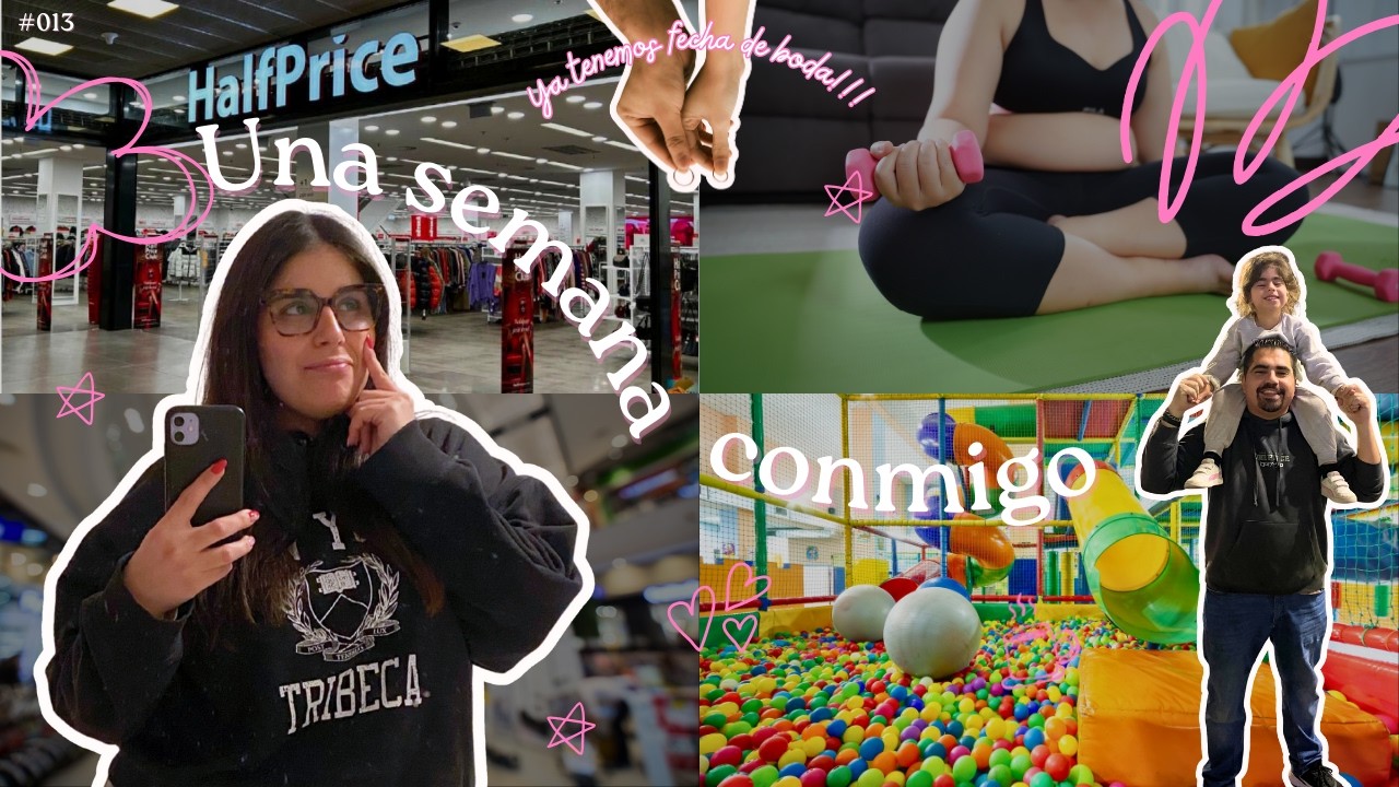Vlog Semanal ✨ Ya tenemos fecha de boda 💍 rutina en casa, compras y plan familiar