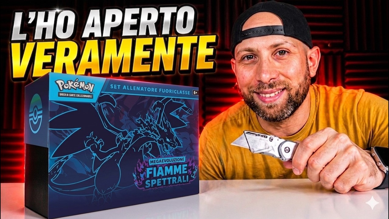 HO TROVATO IL MEGA CHARIZARD X?! 😱 Unboxing ETB Fiamme Spettrali! #pokemon #pokemoncards