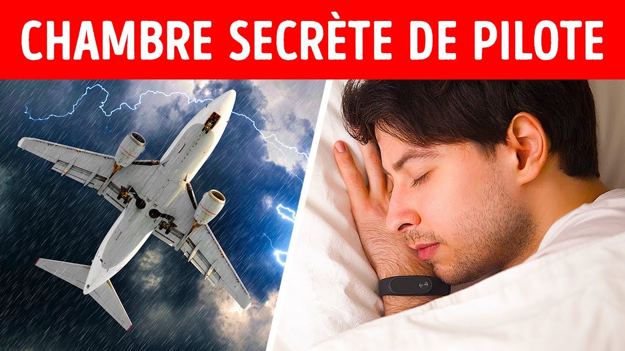 L’Endroit Secret où Dorment Les Pilotes Pendant les vols