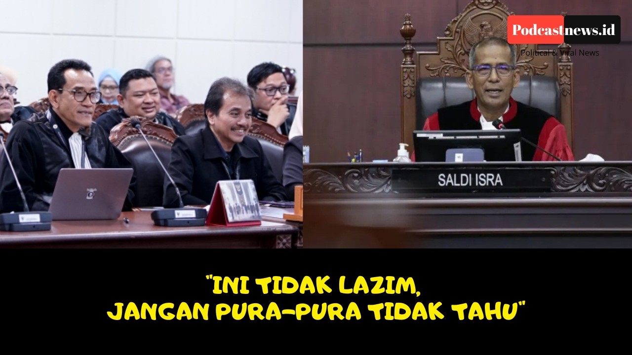MOMEN HAKIM MK TOLAK ROY SURYO CS BICARA DI SIDANG UJI MATERIIL KUHP DAN UU ITE