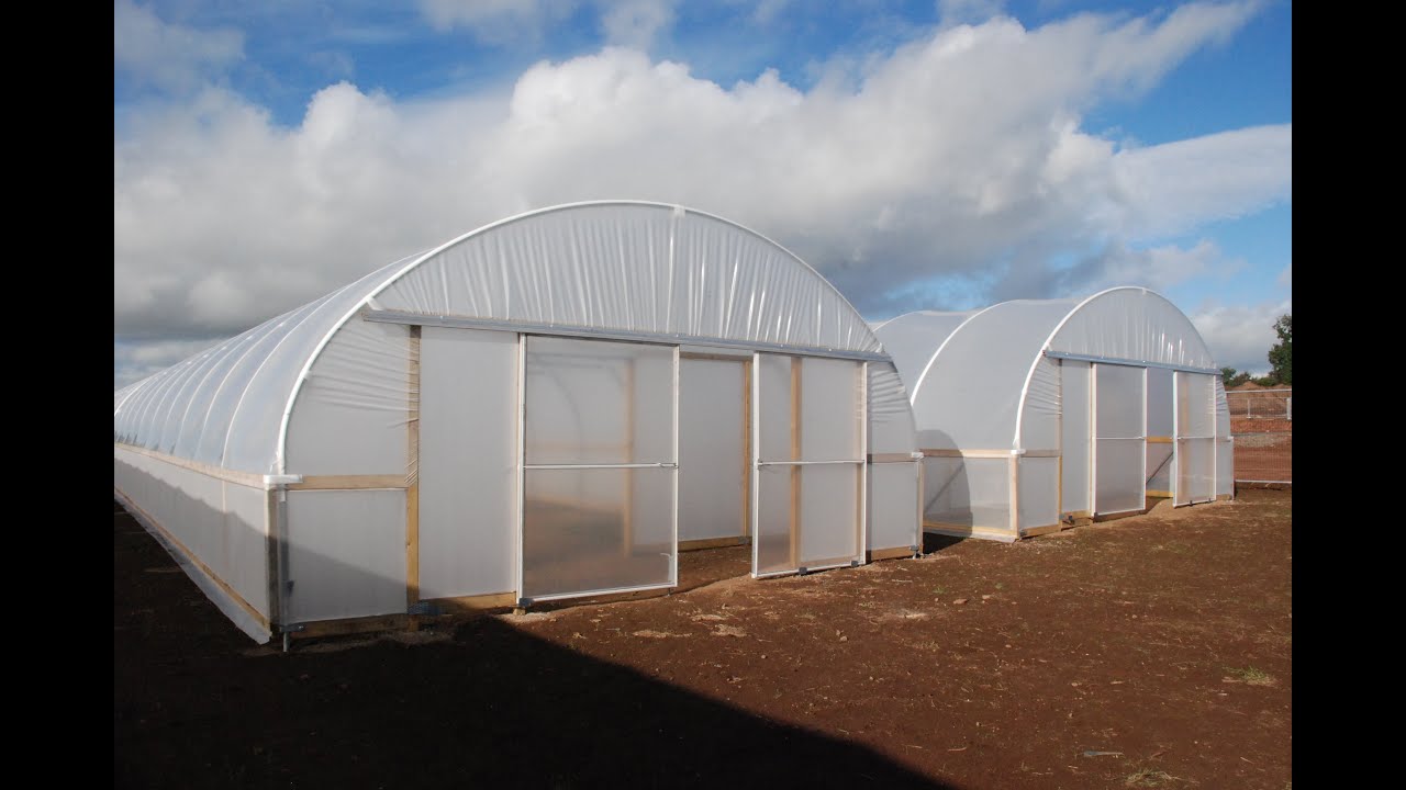 Highland Polytunnels 16 Tunnels at James Hutton Institute, Dundee.