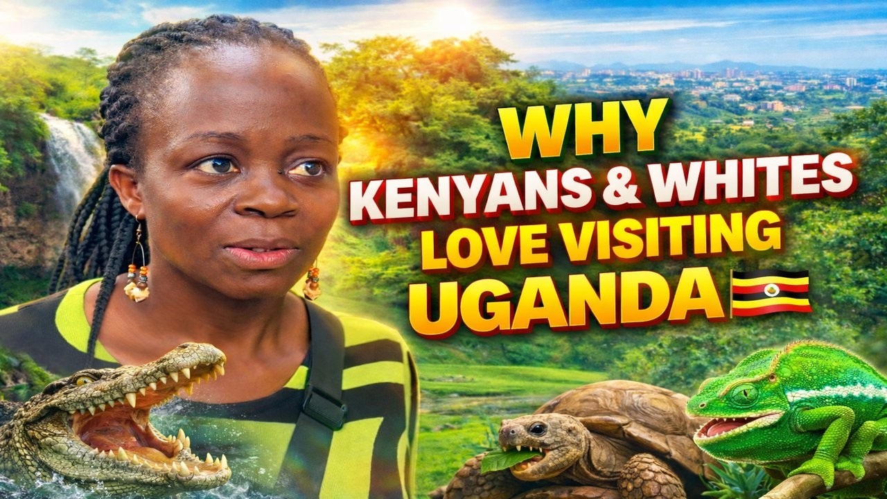 Why Kenyans and Whites want to visit Uganda! REPTILE VILLAGE