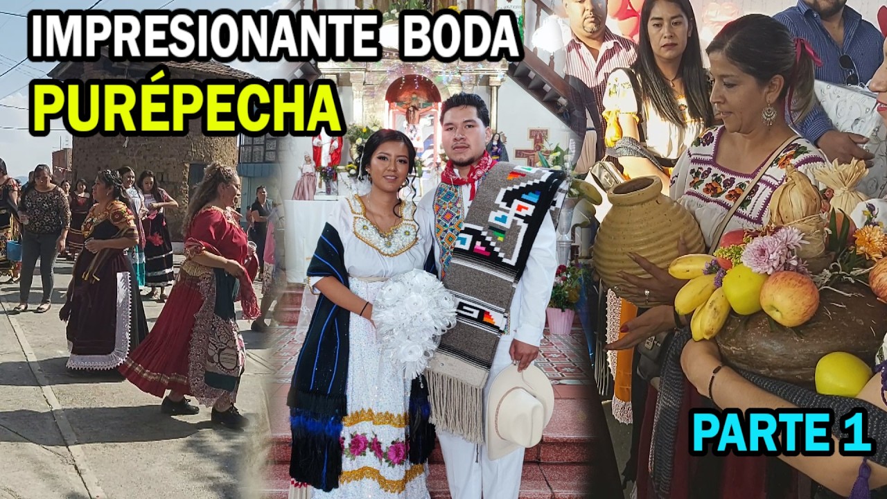 Una de las BODAS MÁS PURÉPECHA que VERÁS EN TU VIDA en TAREJERO MICHOACÁN MÉXICO (Parte 1)