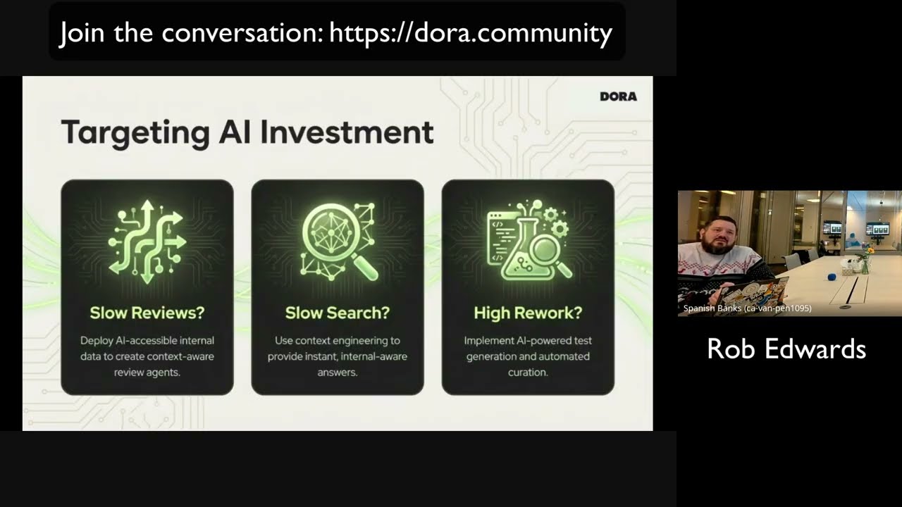DORA Community Discussion - Value stream management (VSM)