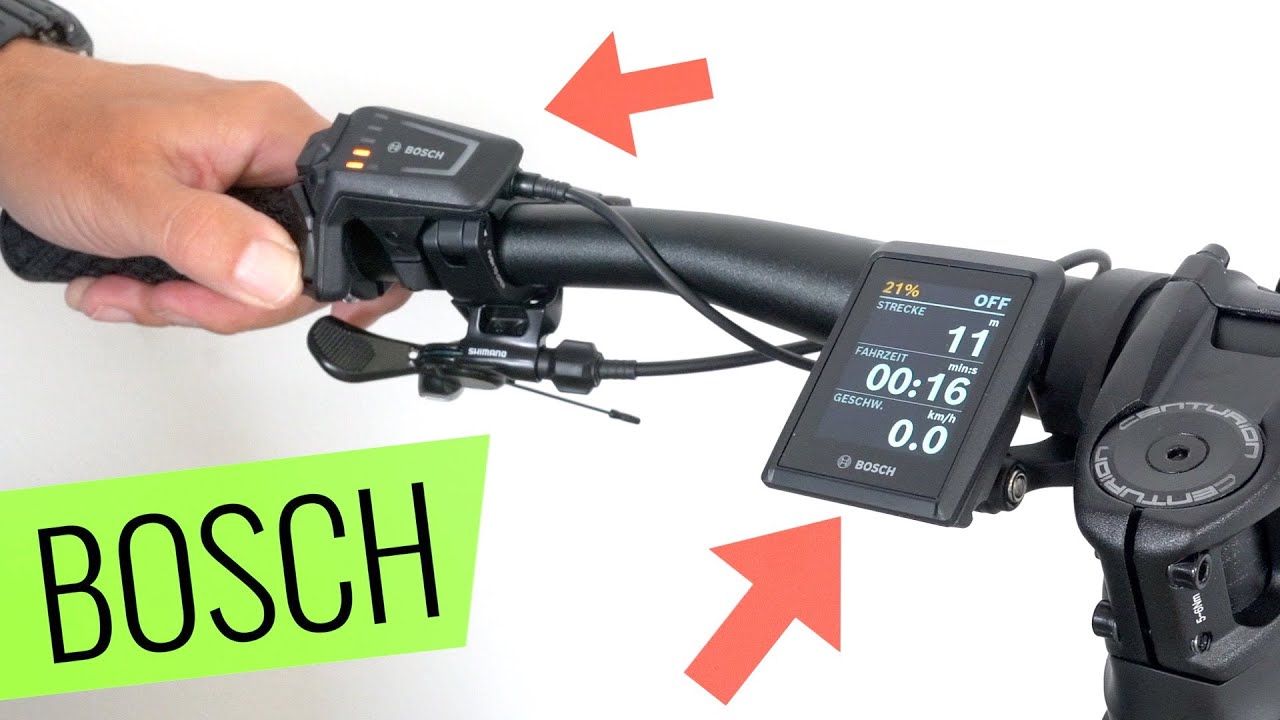 BOSCH - Das smarte System (E-Bike) - einfach & schnell erkl&auml;rt (Tutorial) - Fahrrad.org