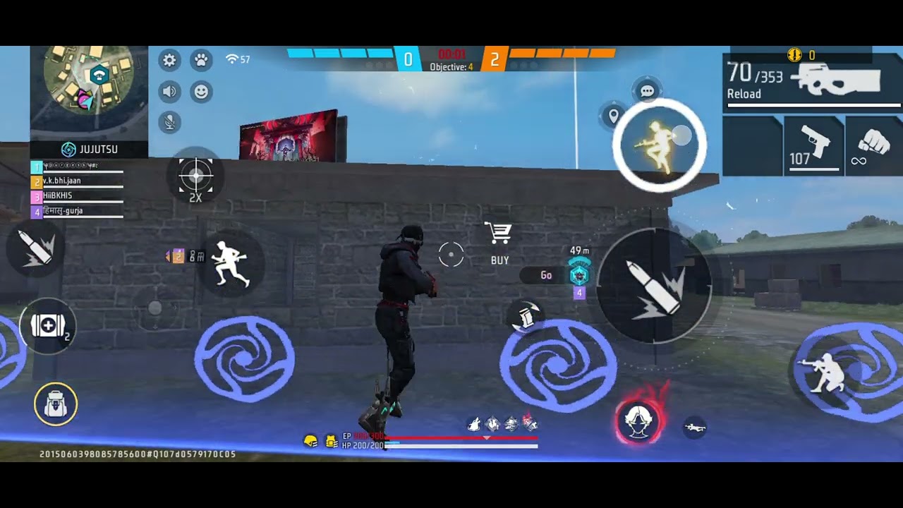 Cs ranked Free Fire gameplay #250 #freefire 