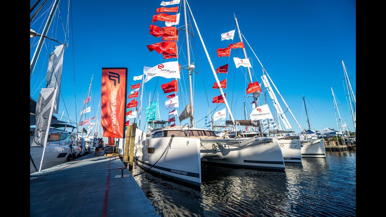 Fountaine Pajot Saona 47 Debut @ Annapolis Boat Show