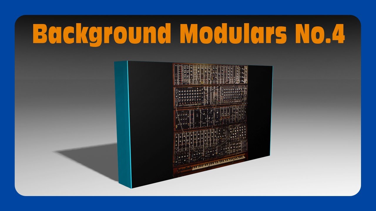 Background Modulars No.4 - Moog Modular
