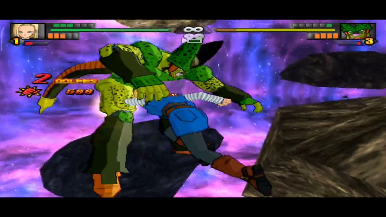 Voltei Com Dbz Budokai Tenkaichi 3, Beta 3, Androide 18 🆚 Cell Segunda Forma, Gravação 