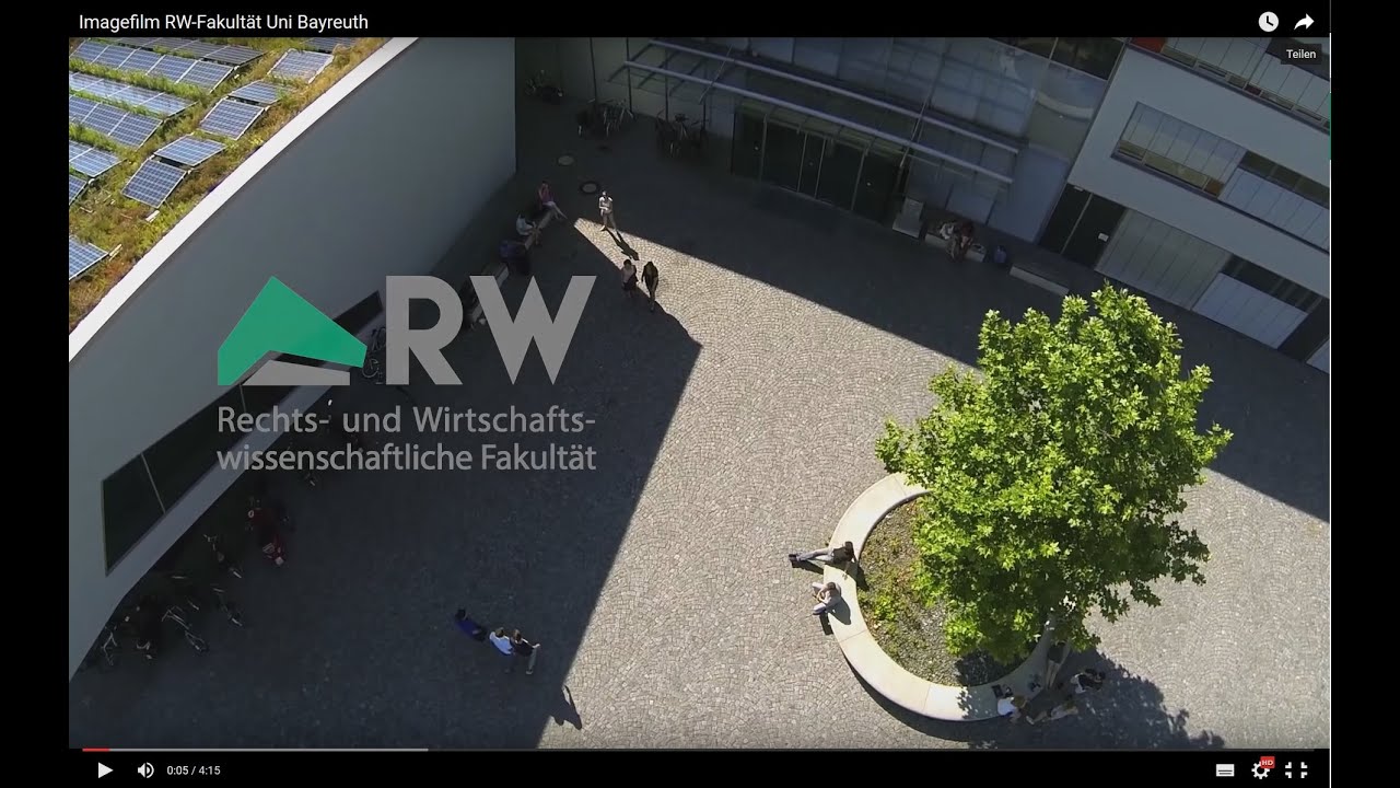 Imagefilm RW-Fakultät Uni Bayreuth