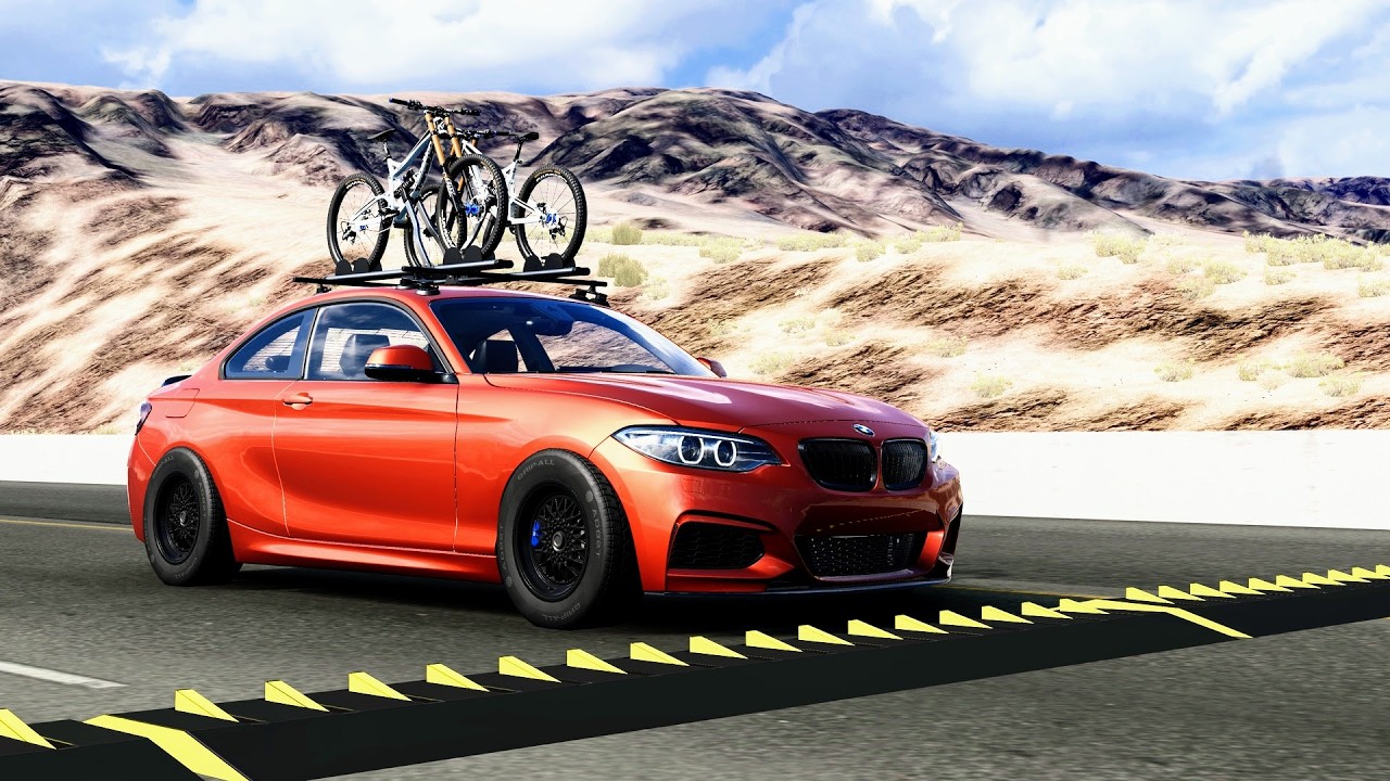 Безумный завал из-за шипов #158 &ndash; BeamNG.drive | CrashBoomPunk