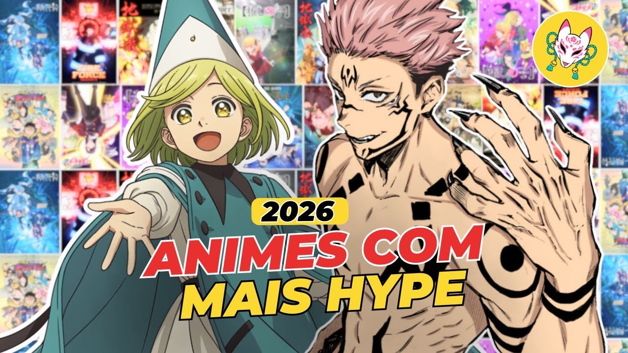 Os ANIMES MAIS ESPERADOS de 2026! 🔥 (O nosso Hype)
