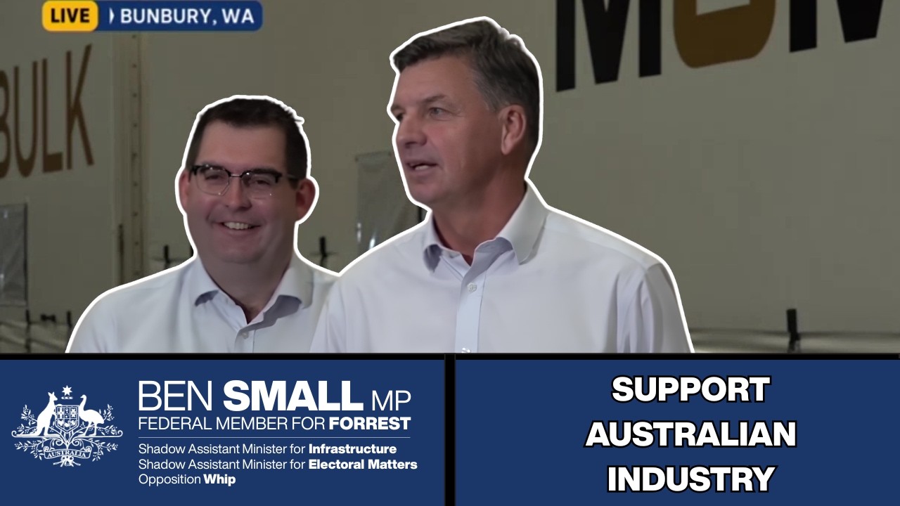 IN FULL: Media Conference with the Leader Of The Opposition | Ben Small MP