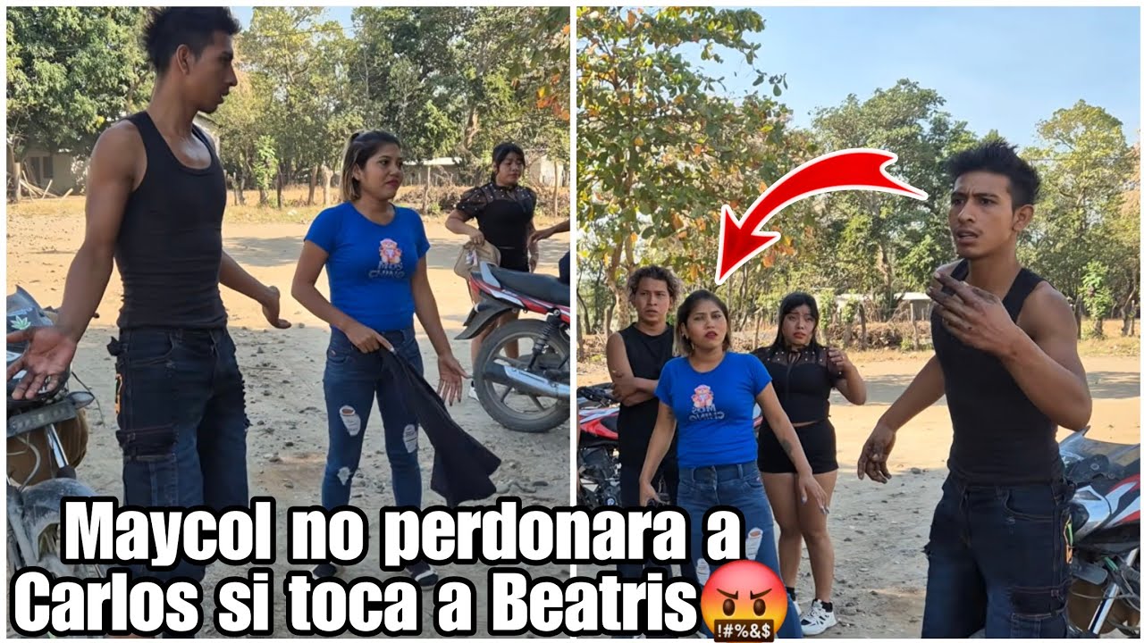 Fuerte escandal0|Beatris se empvt0 con Maycol porque no le rompist3 la car4 a Carlos grito🤬