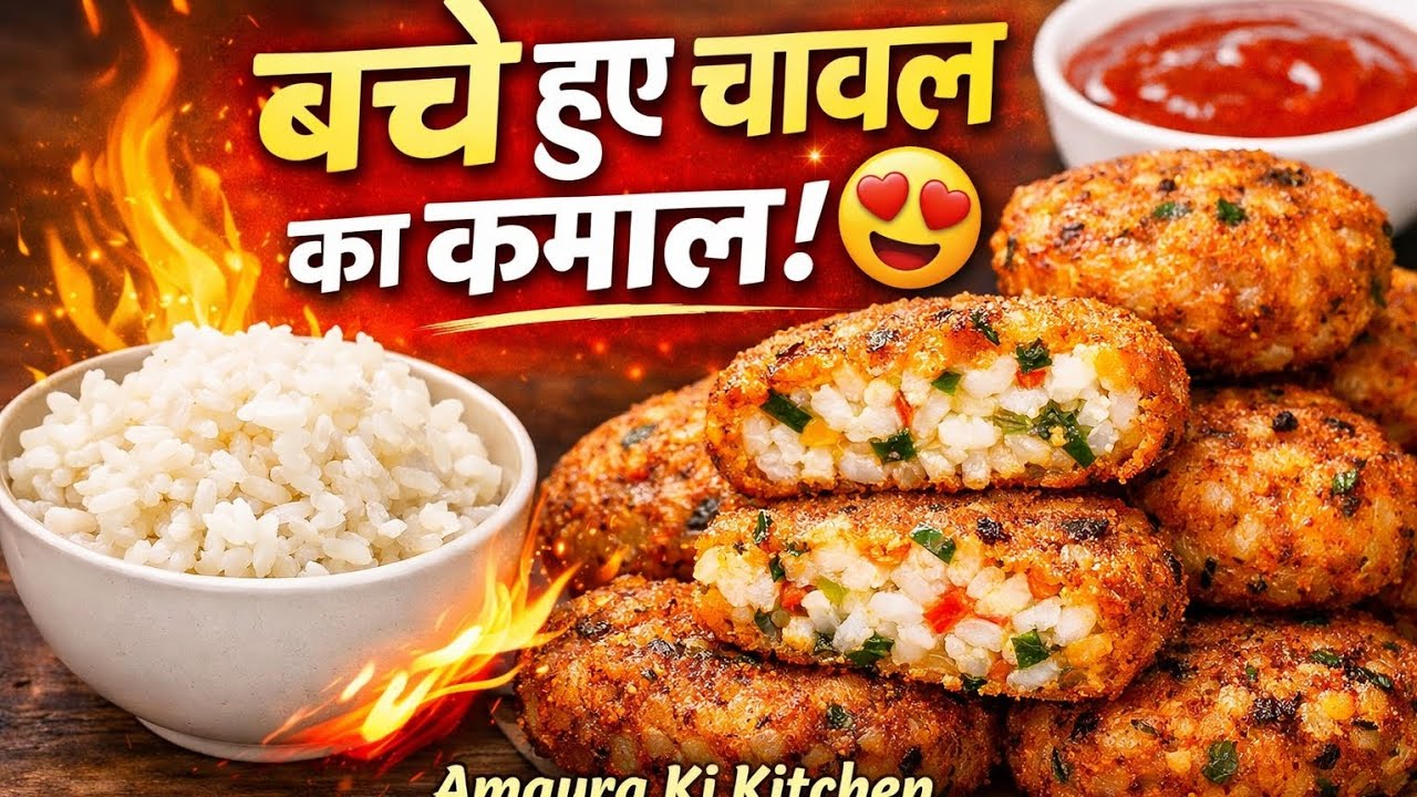 बचे हुए चावल को फेंकना भूल जाएंगे#food #cooking #indianfood #recipe @MrBeast @CrazyXYZ @souravjvlogs