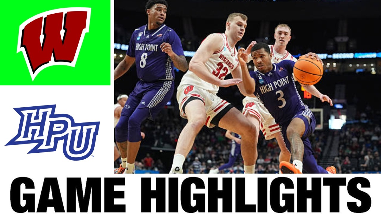 Wisconsin vs High Point Highlights | Men's Basketball | College Basketball 2026