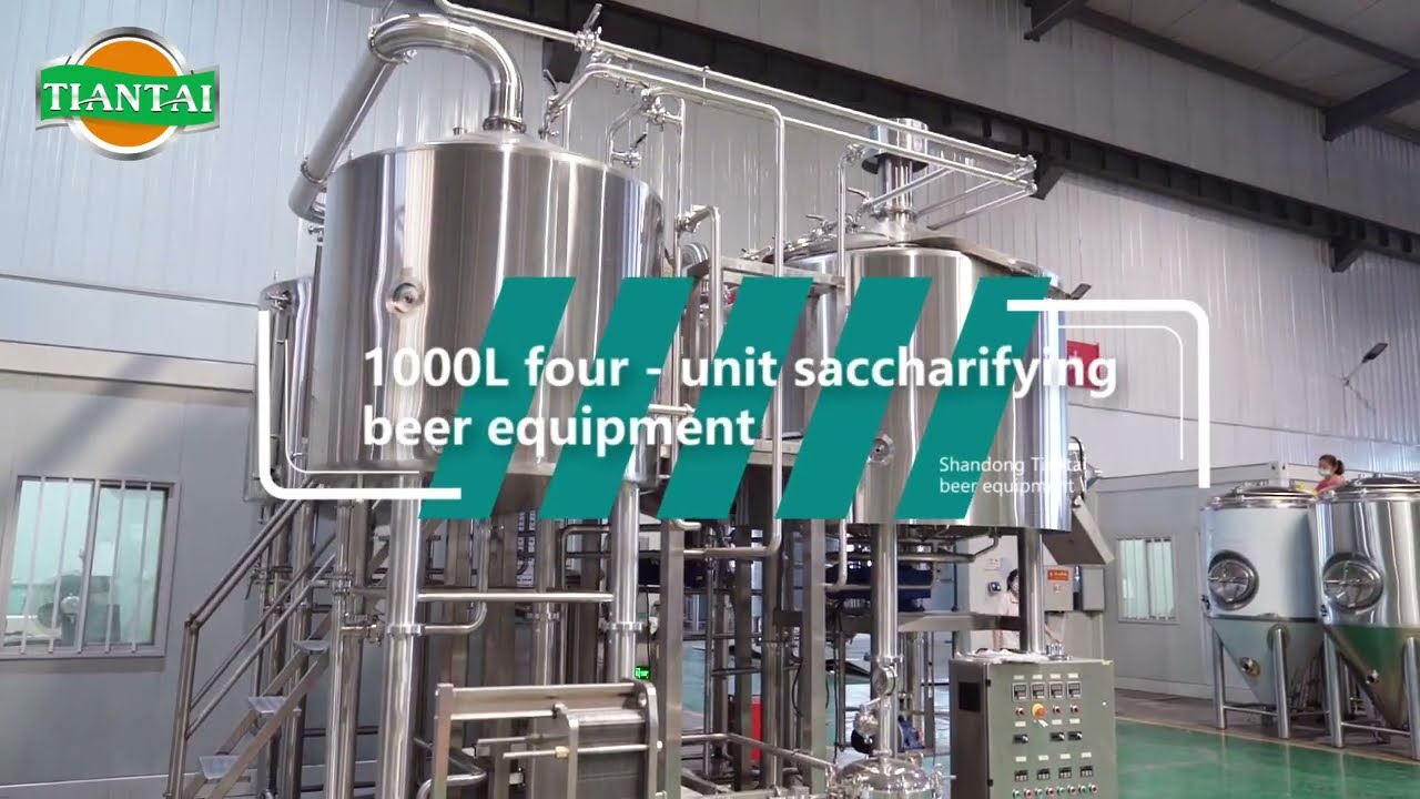 Tiantai 1000L 4 Vessel brewhouse for sale #brewhouse #brewery #australia #usa #mexico