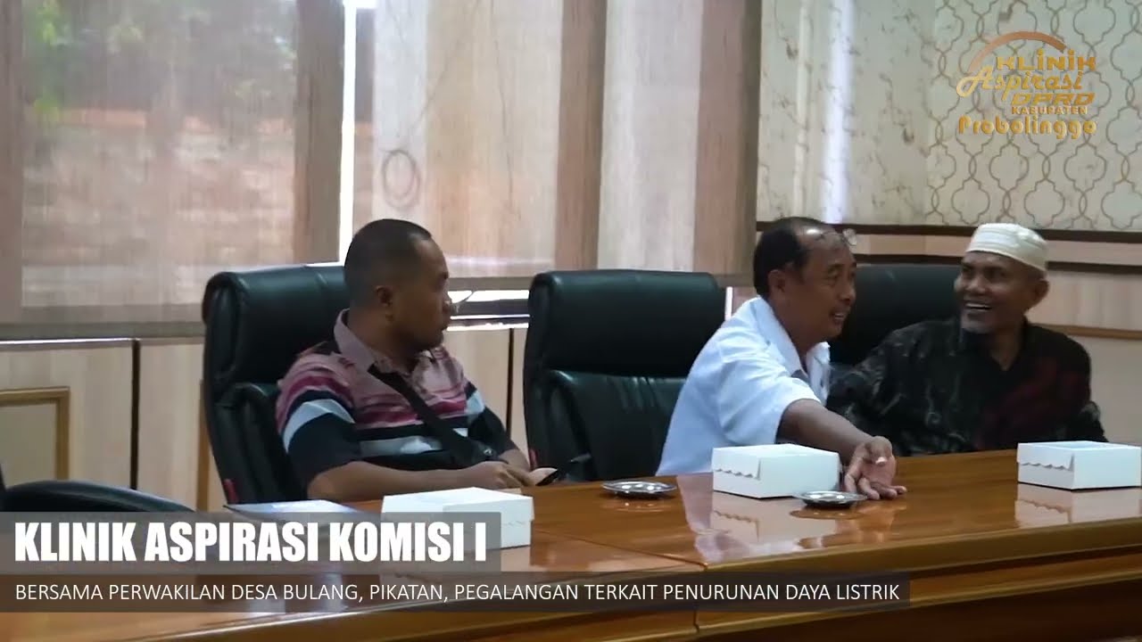KLINIK ASPIRASI KOMISI I