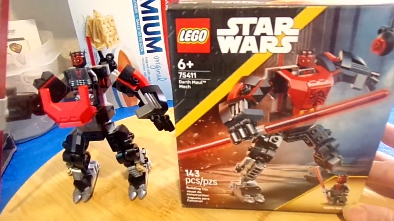 Lego Review of Star Wars set Darth Maul Merch