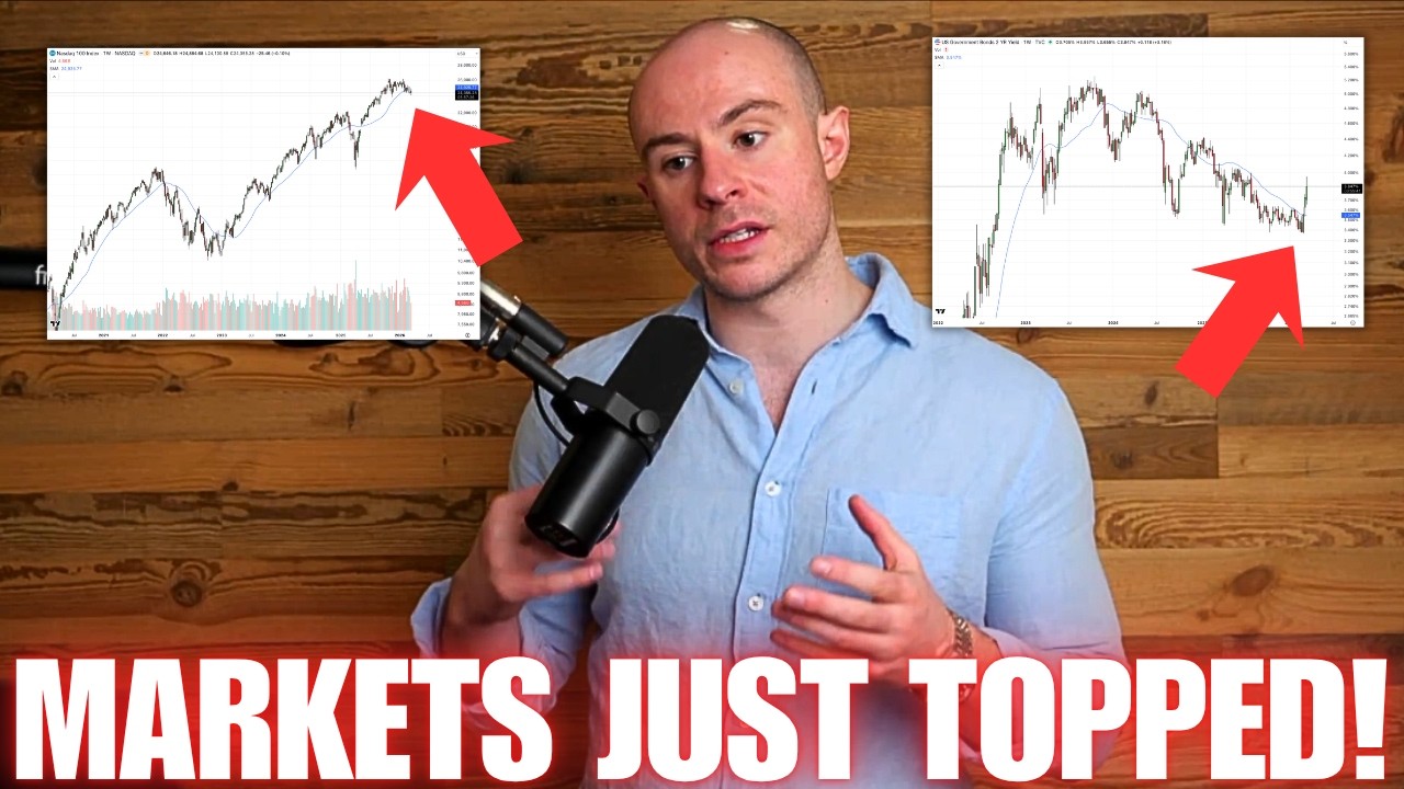 The Markets Just Topped... For The First Times Since January 2023 I Am Now Bearish!