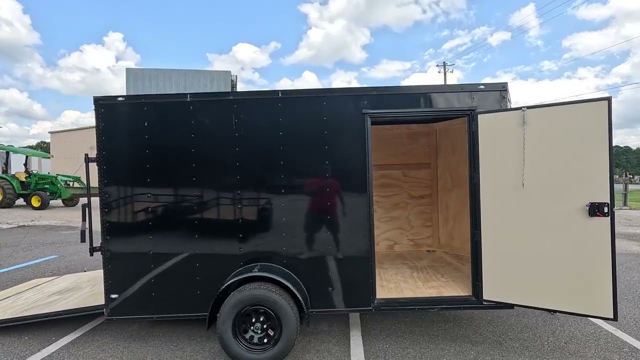 ROCK SOLID CARGO 6X12 ENCLOSED TRAILER / KLEIN QUALITY TRAILERS OF NORTHPORT AND SEMMES, AL.