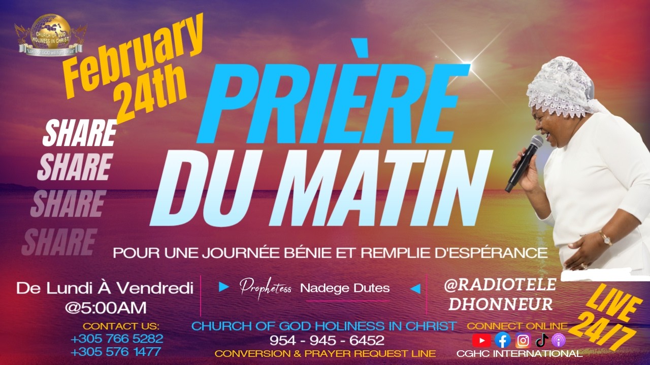2.24.2026 | Matthieu 27 | RADIO TELE D'HONNEUR | POUR UNE JOURNÉE BÉNIE ET REMPLIE D'ESPÉRANCE
