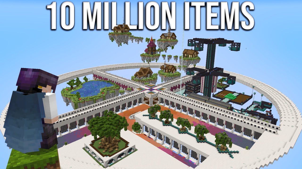 I Built the ULTIMATE STORAGE SYSTEM in Minecraft ONE BLOCK