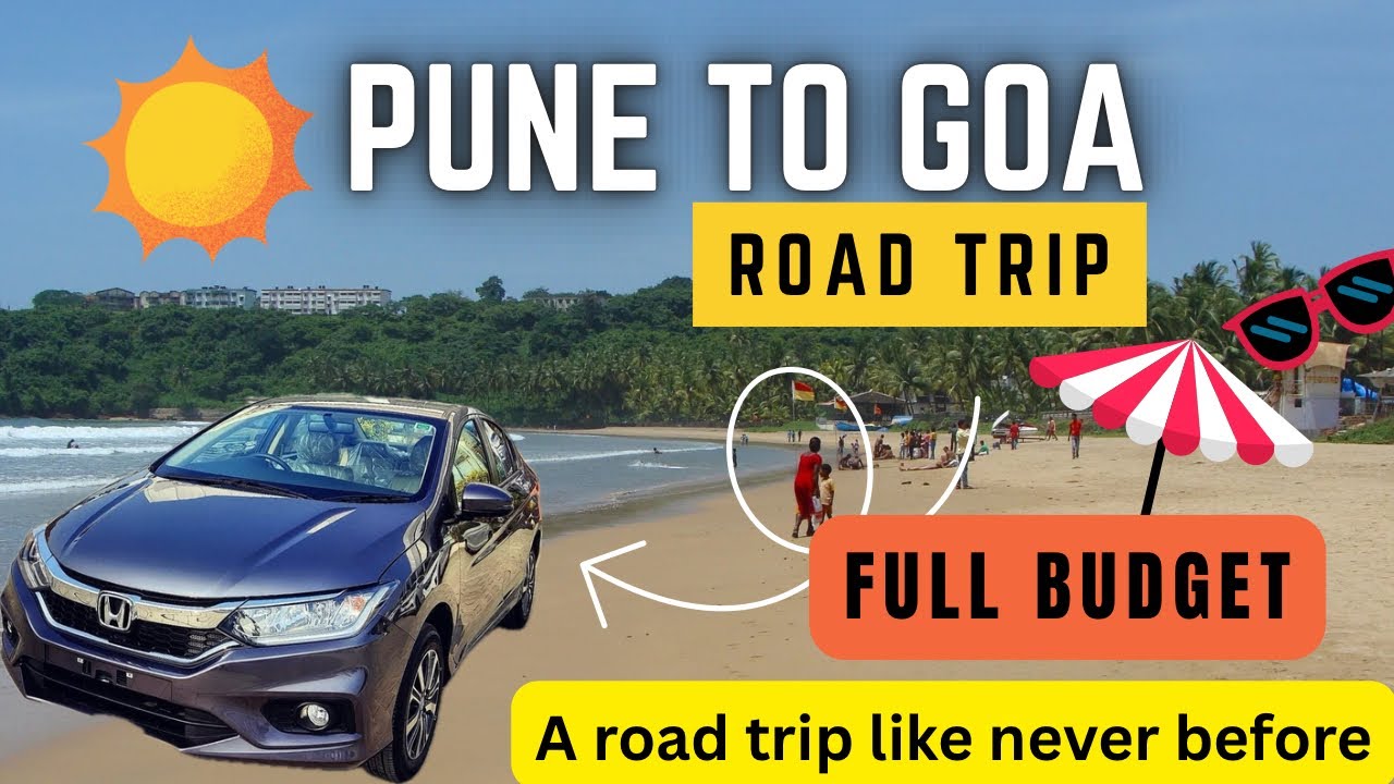 Pune se Goa Road Trip in Honda City🌧️ Full Budget & Baarish Vibes! | Honda City 🚘 