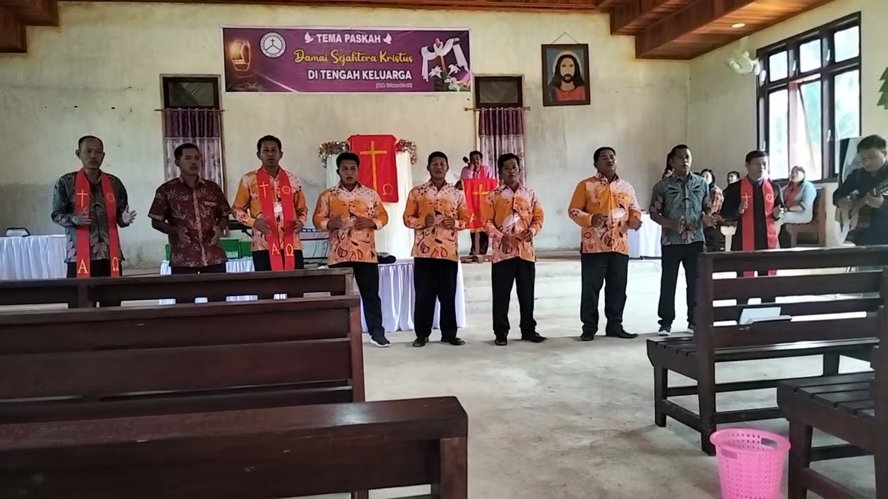 @Bila Sangkakala Menggegap (KJ.278) #Kom.Pria Kaum Bapa Jemaat GKLB Elim Dowiwi