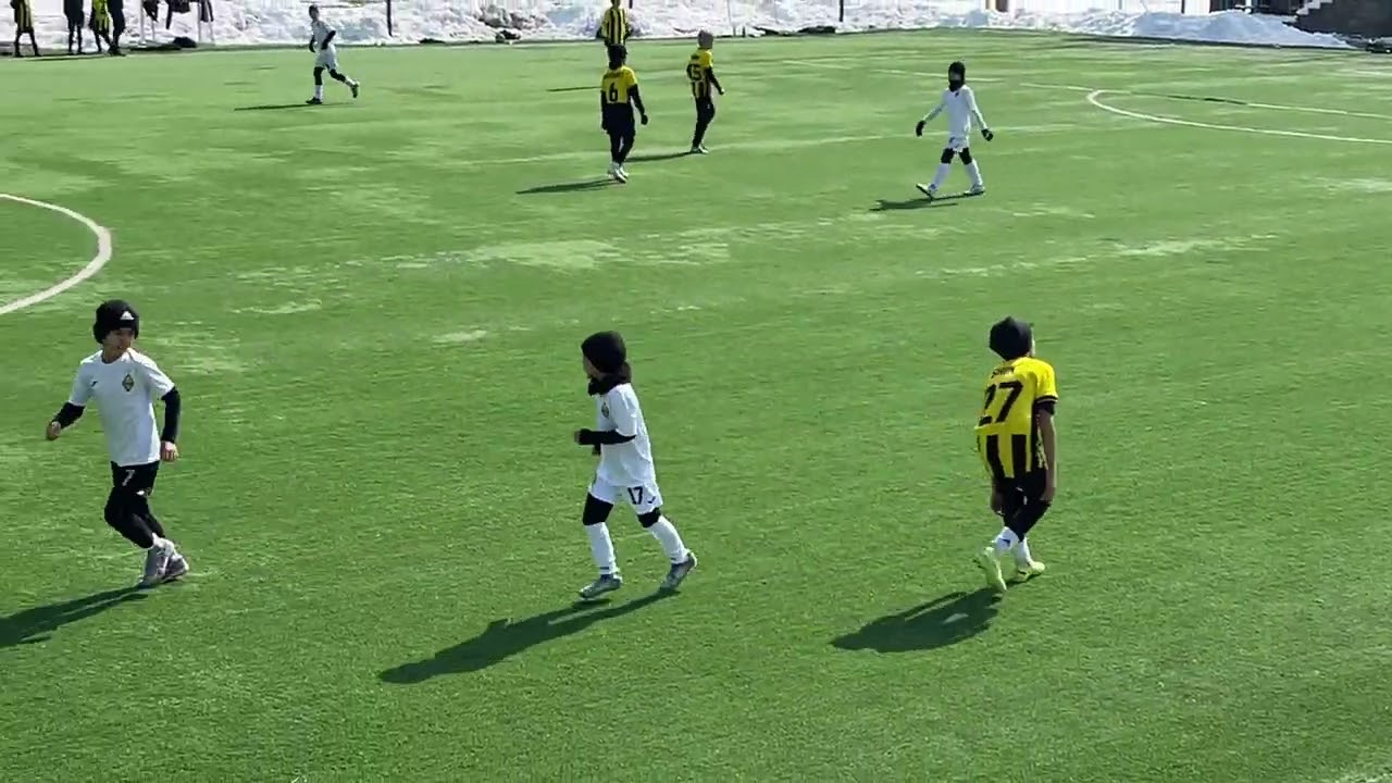 Кайрат Академия 2016 vs Кайрат Ф2.3 (2015). Первый тайм