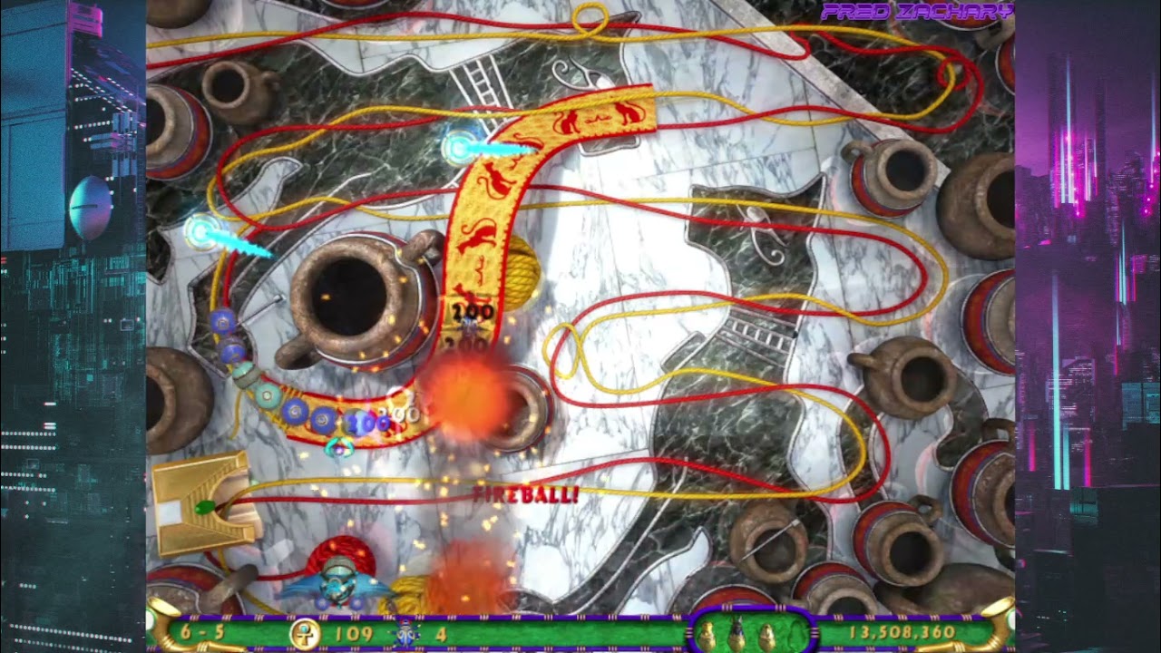 Luxor 3 (2007) | Adventure Mode [Hard] - Stage 6