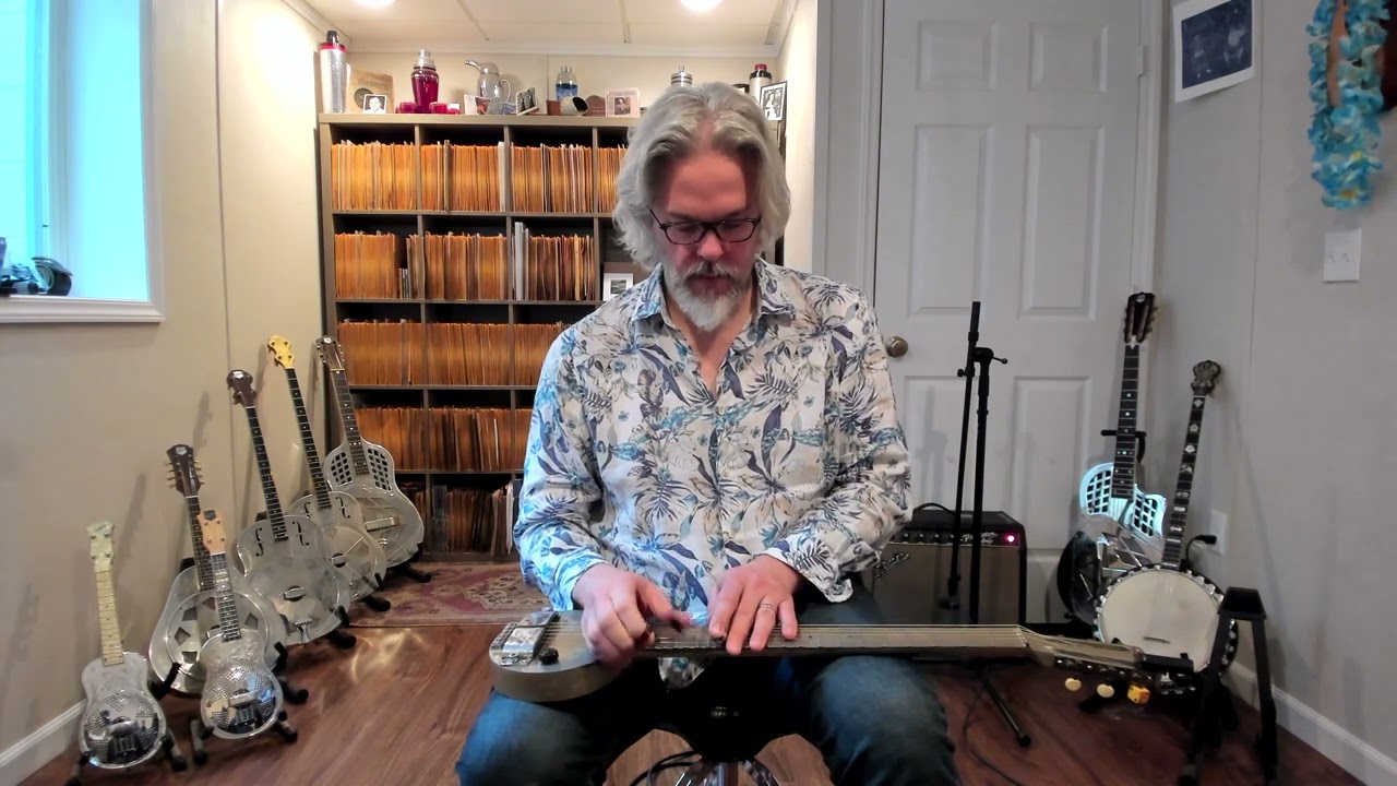 Georgia On My Mind Cover Christo Ruppenthal Rickenbacker Electro A-25 Hawaiian Lap Steel Guitar