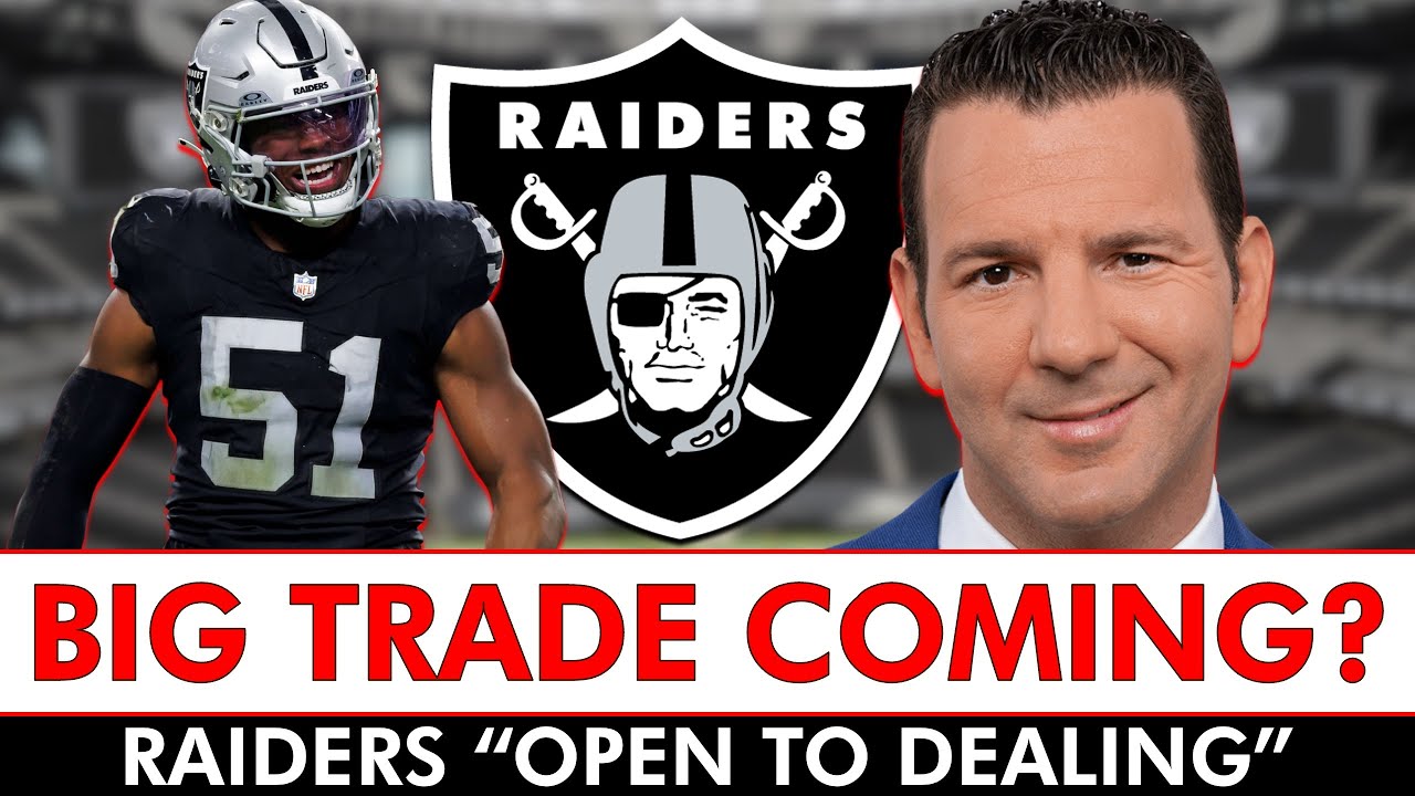 🚨BIG TRADE COMING? NFL Insider: Raiders Will Be &ldquo;OPEN TO DEALING&rdquo; At 2025 NFL Trade Deadline