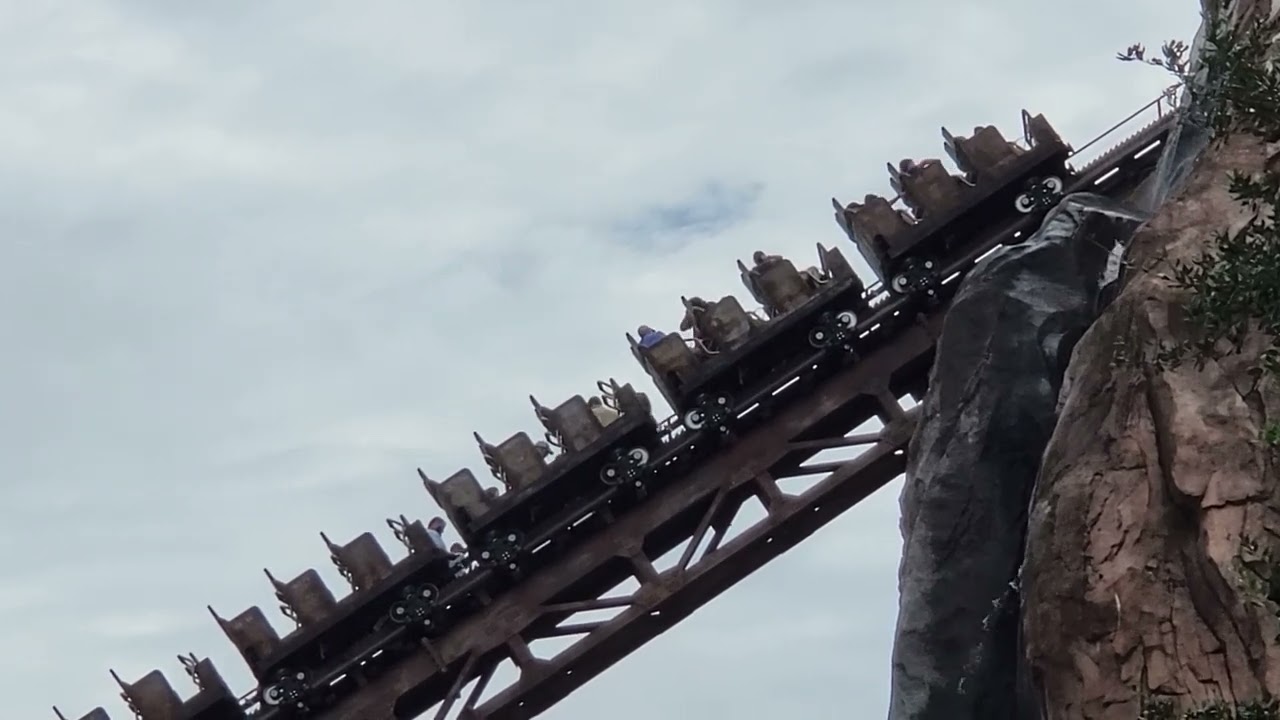 WDW Expedition Everest broken down