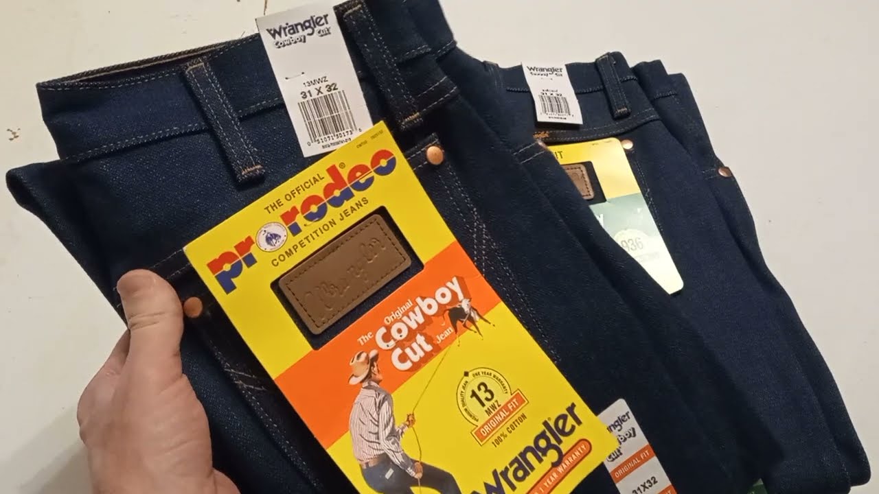 Джинсы Wrangler 13 и 936 сходства и различия