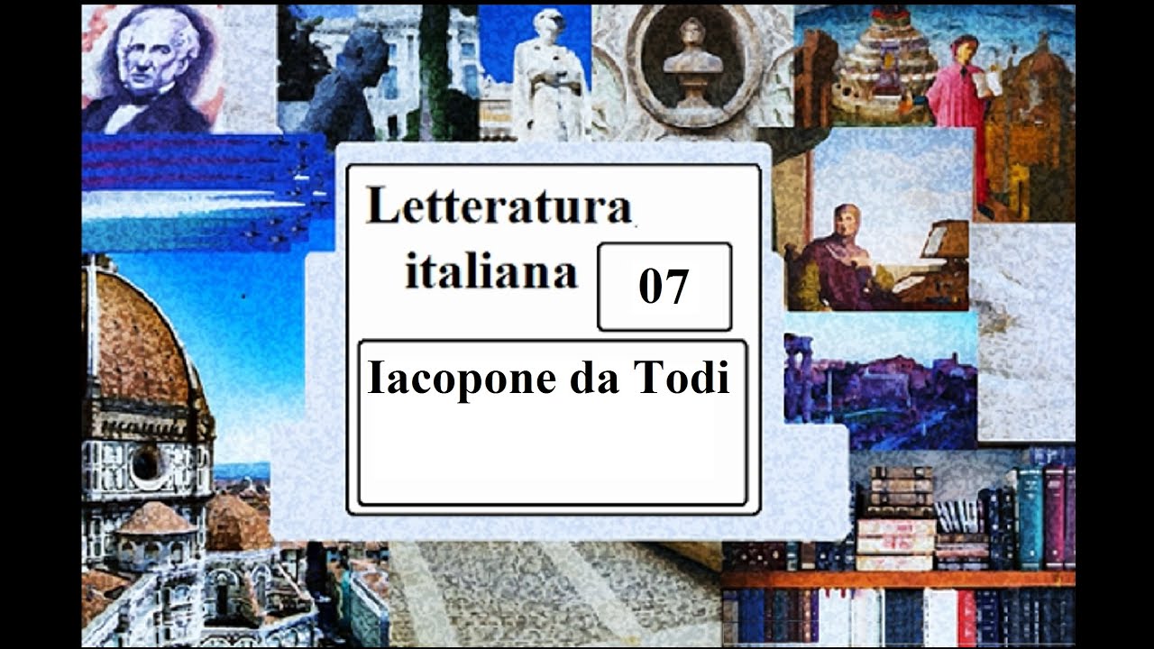 Letteratura italiana - Iacopone da Todi