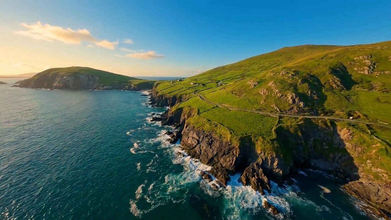 Chasing the Sun round Dingle Peninsula - County Kerry - Ireland - Cinematic FPV